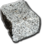 Demi Pavé granit gris 