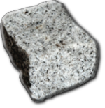 Pavé 10x10x5 Demi Pavé granit gris
