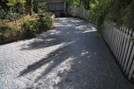 allée pavée